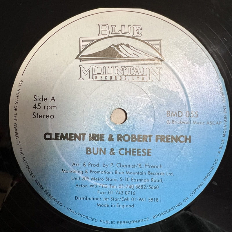 CLEMENT IRIE & ROBERT FFRENCH / BUN & CHEESE