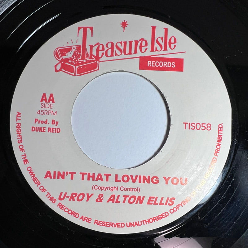 ALTON ELLIS & U-ROY / AIN'T THAT LOVING YOU - H LEWIS / TESTIFY