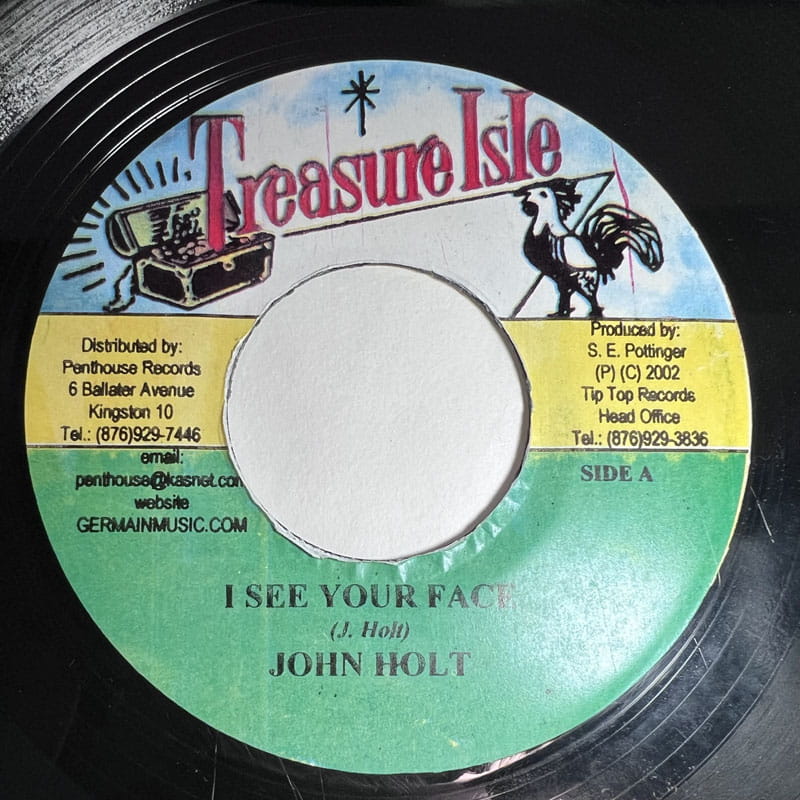 JOHN HOLT / I SEE YOUR FACE