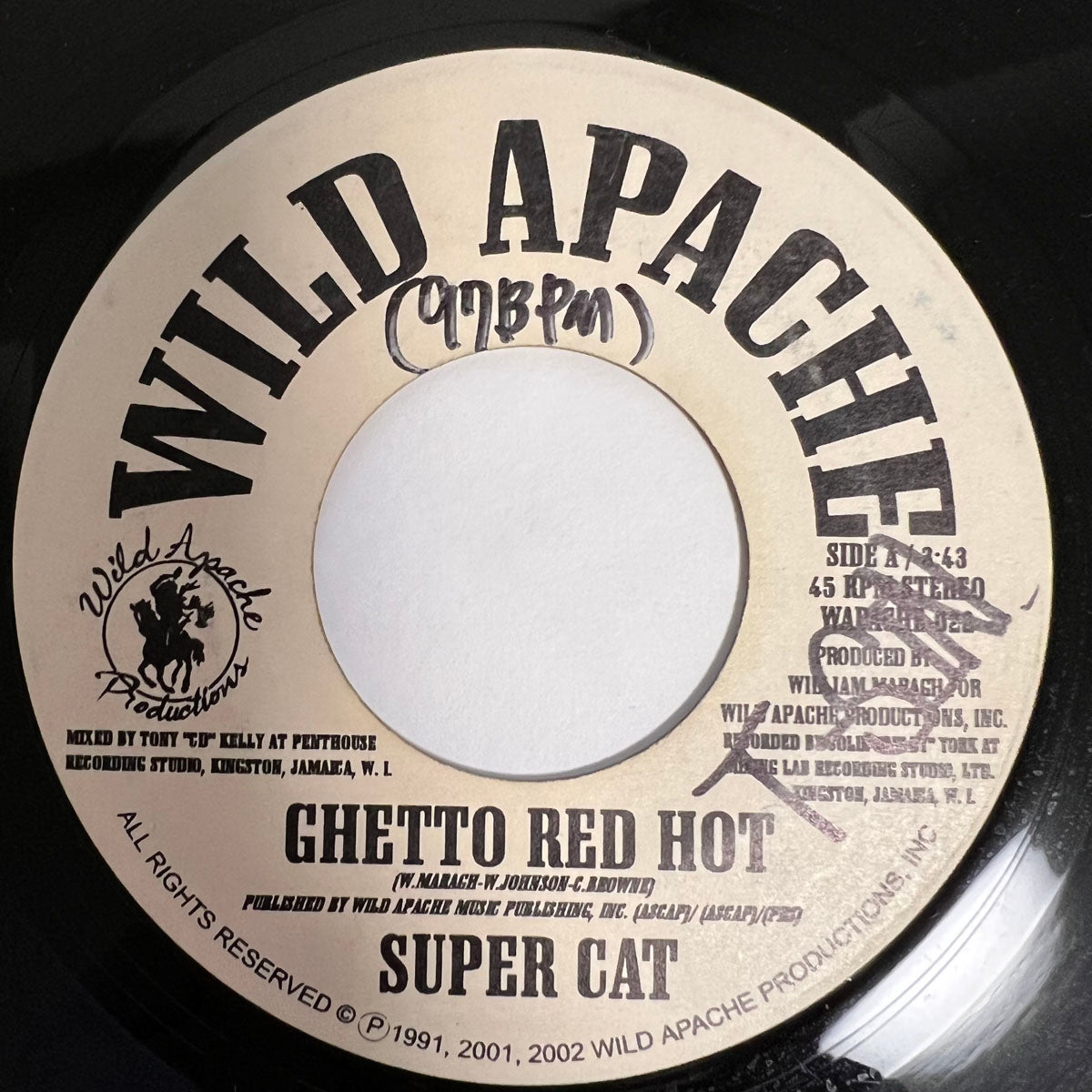 SUPER CAT / GHETTO RED HOT