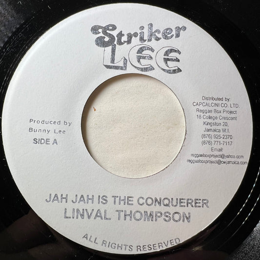 LINVAL THOMPSON / JAH JAH IS THE CONQUERER