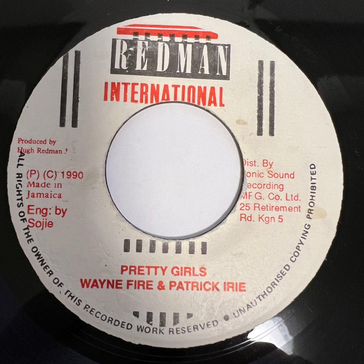 WAYNE FIRE & PATRICK IRIE / PRETTY GIRLS