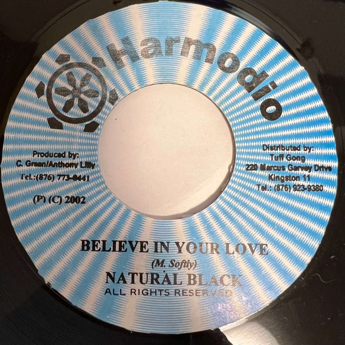 NATURAL BLACK / BELIEVE IN YOUR LOVE