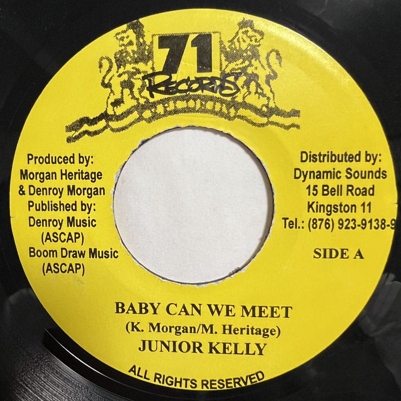JUNIOR KELLY / BABY CAN WE MEET - ULTIMATE SHINES / THANKS & PRAISE