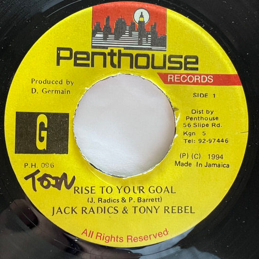 TONY REBEL & JACK RADICS / RISE TO YOUR GOAL