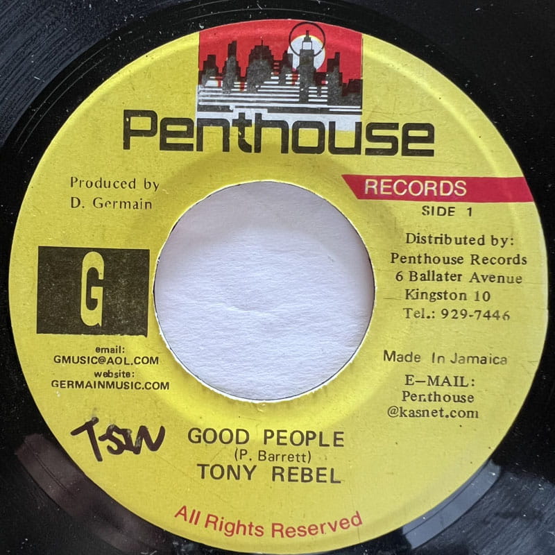 TONY REBEL / GOOD PEOPLE