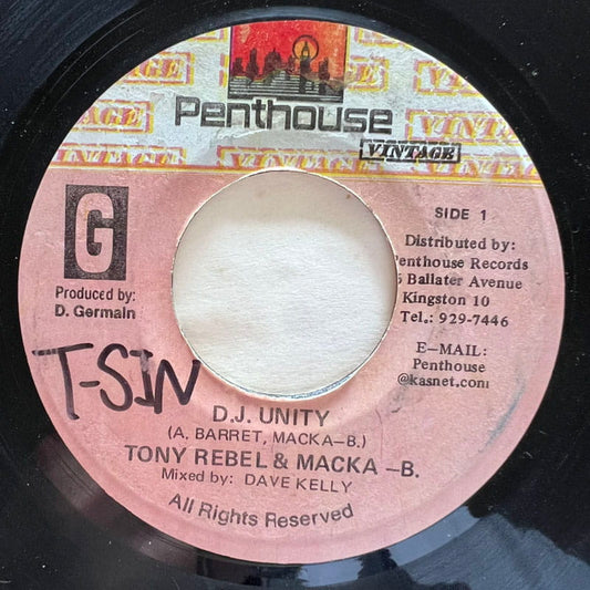 TONY REBEL & MACKA B / DJ UNITY