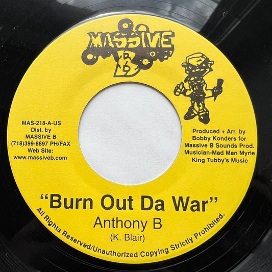 ANTHONY B / BURN OUT DA WAR