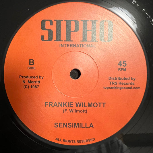 FRANKIE WILMOTT / SENSIMILLA - ANDY TOSH / LICK A SHOT