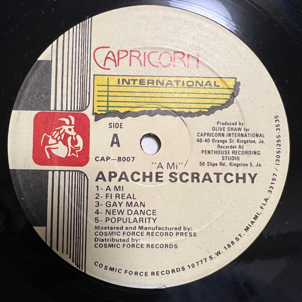 APACHE SCRATCHY / A MI APACHE SCRATCHY