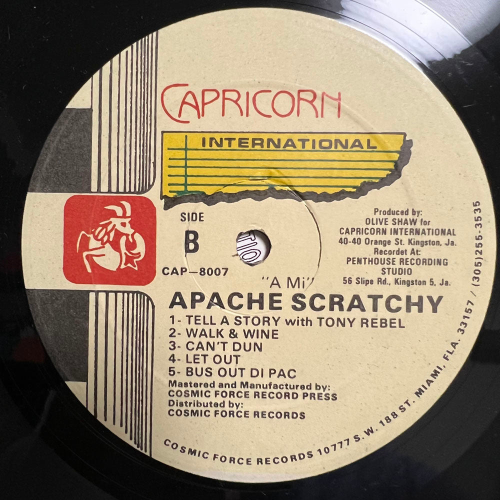 APACHE SCRATCHY / A MI APACHE SCRATCHY