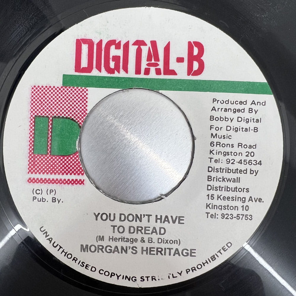 MORGAN HERITAGE / YOU DON'T HAVE TO DREAD