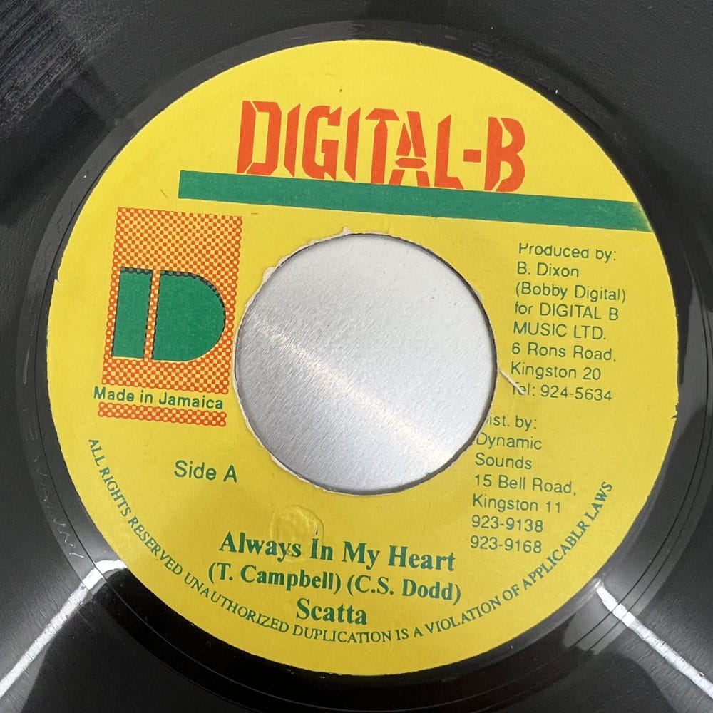 SCATTA / ALWAYS IN MY HEART