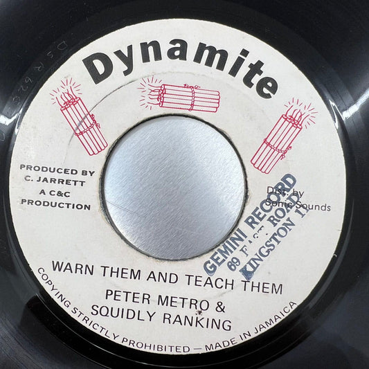 PETER METRO AND SQUIDLY RANKING / WARN THEM AND TEACH THEM