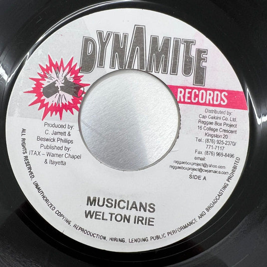 WELTON IRIE / MUSICIANS