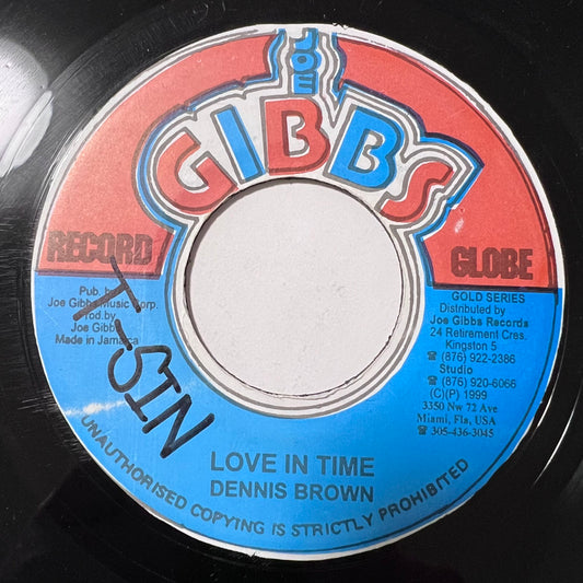 DENNIS BROWN / LOVE IN TIME