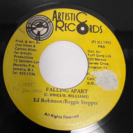ED ROBINSON & REGGIE STEPPER / FALLING APART