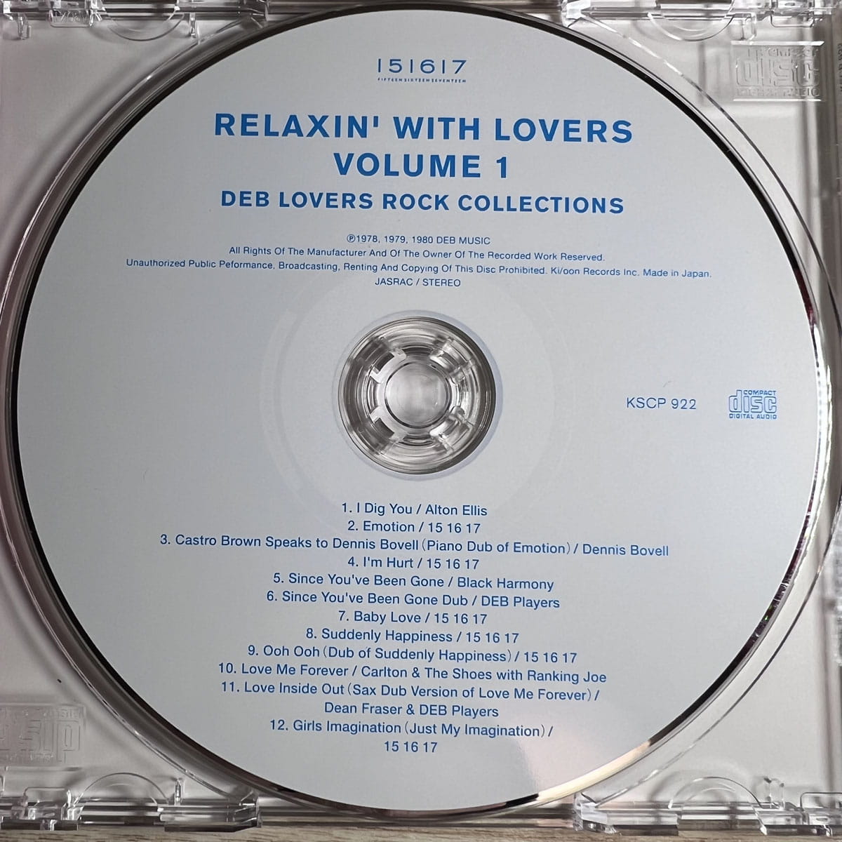 [CD] VA / RELAXIN' WITH LOVERS VOL.1