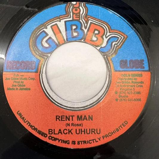 BLACK UHURU / RENT MAN