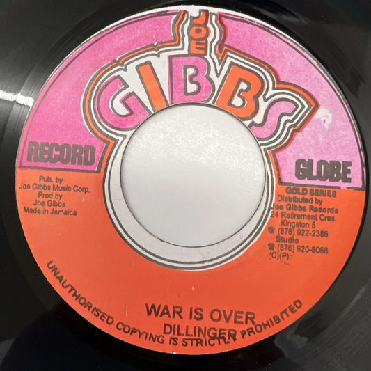 DILLINGER / WAR IS OVER