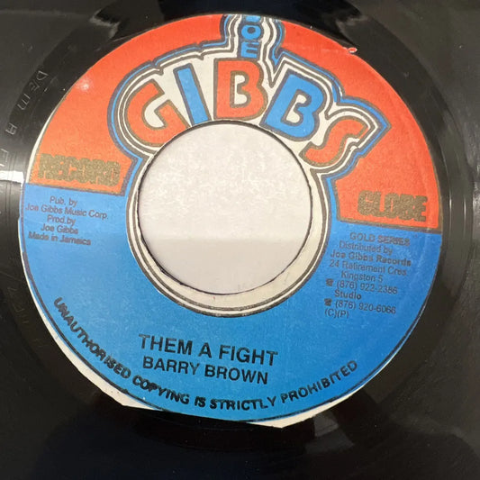 BARRY BROWN / THEM A FIGHT