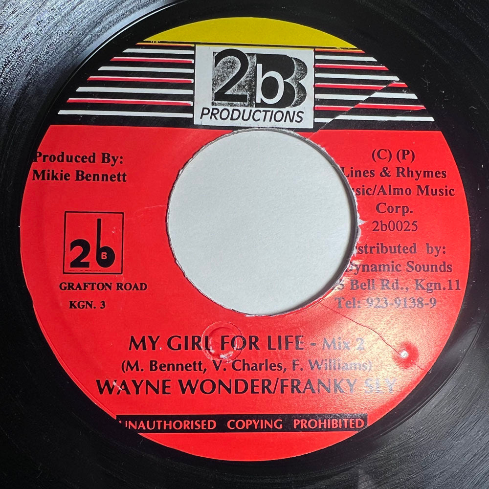 WAYNE WONDER &amp; FRANKY SLY / MY GIRL FOR LIFE