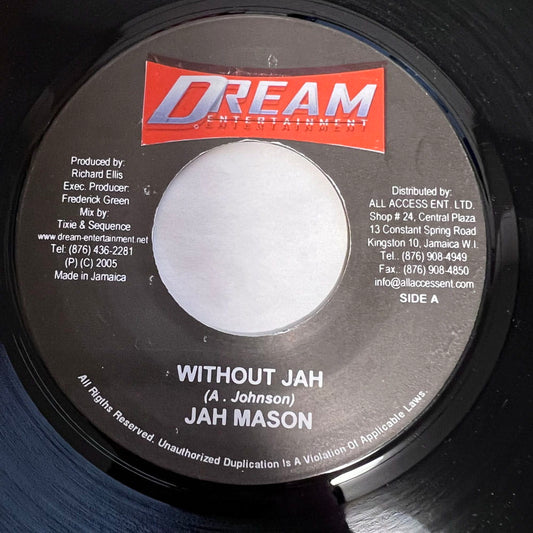 JAH MASON / WITHOUT JAH