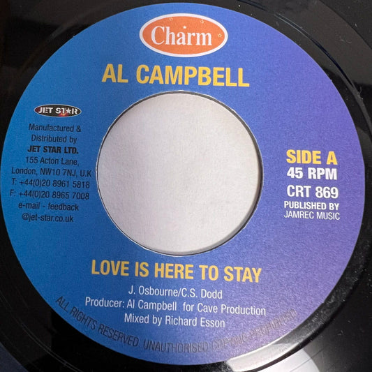 AL CAMPBELL / LOVE IS HERE TO STAY