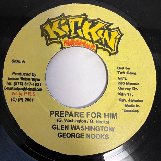 GEORGE NOOKS &amp; GLEN WASHINGTON / PREPARE FOR HIM