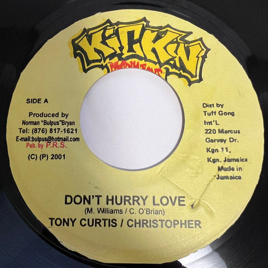 TONY CURTIS & CHRISTOPHER / DON'T HURRY LOVE