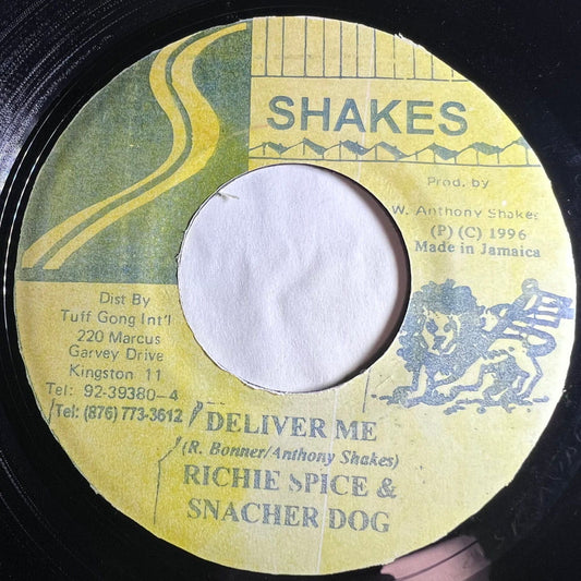 RICHIE SPICE &amp; SNACHER DOG / DELIVER ME