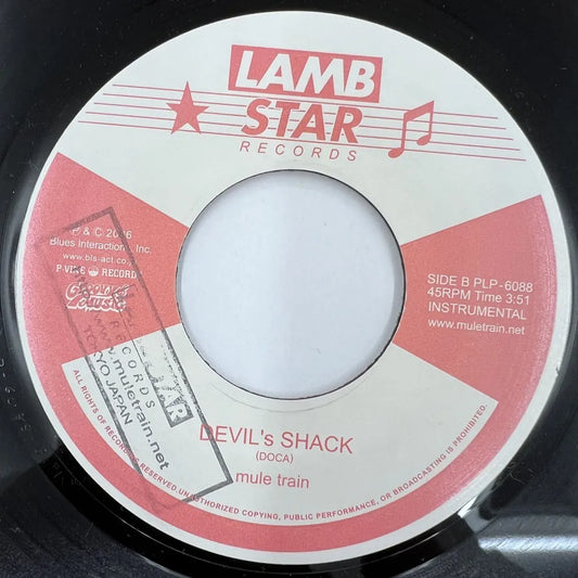 MULE TRAIN / GIMMI A LINE - DEVIL'S SHACK
