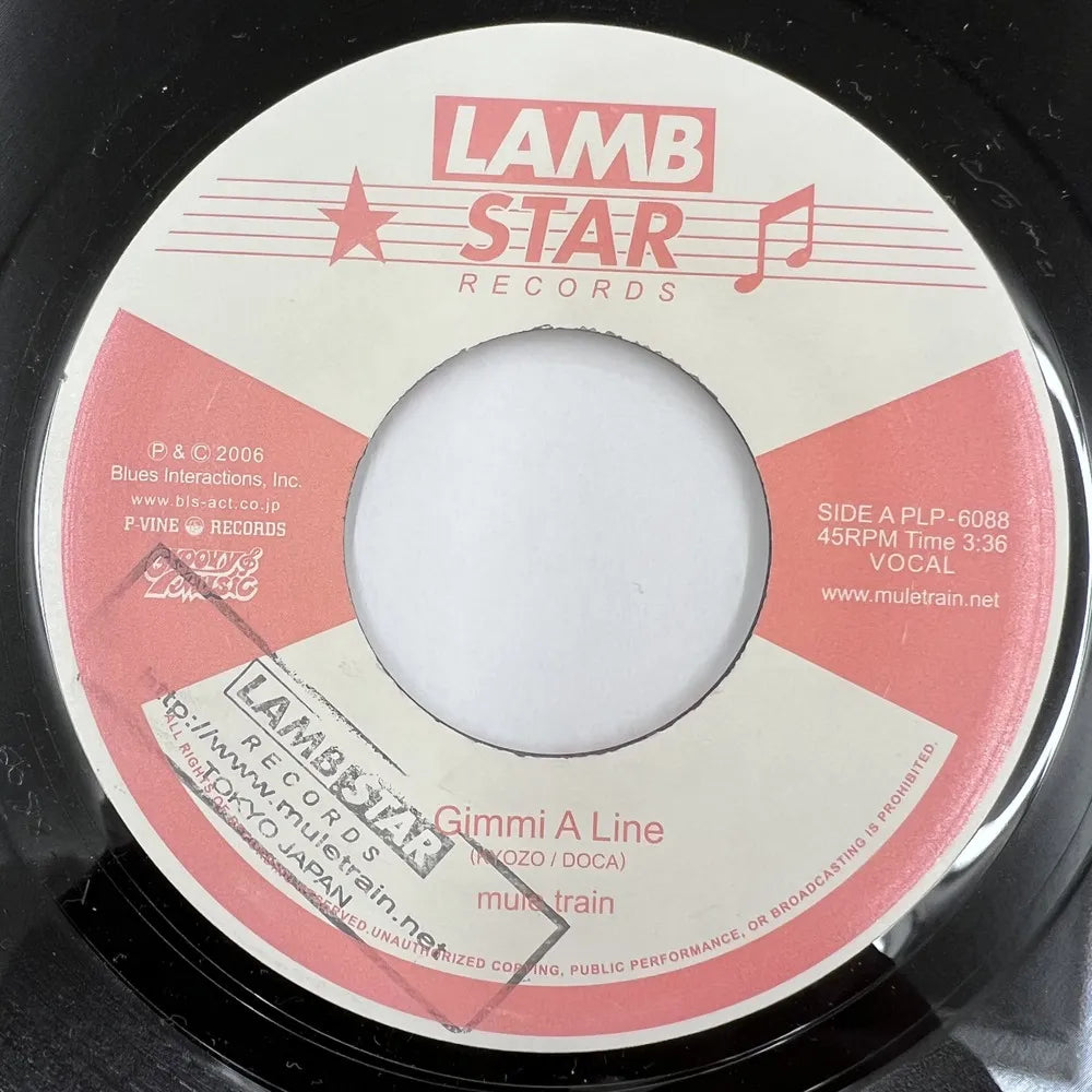 MULE TRAIN / GIMMI A LINE - DEVIL'S SHACK