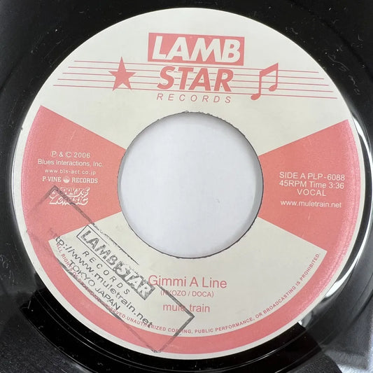 MULE TRAIN / GIMMI A LINE - DEVIL'S SHACK