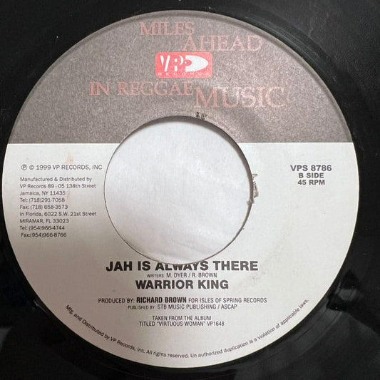 WARRIOR KING / JAH IS ALWAYS THERE - POWER TO CHANT