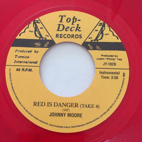 JACKIE OPEL / TURN TO THE ALMIGHTY - JOHNNY MOORE / RED IS DANGER