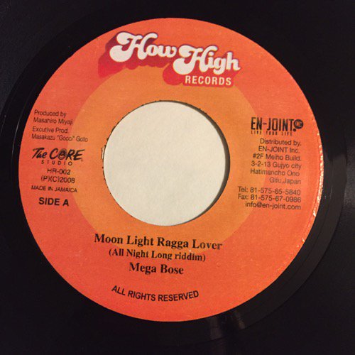 MEGA BOSE / MOON LIGHT RAGGA LOVER - MOEAST / ALL IN ONE