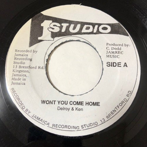 DELROY WILSON &amp; KEN BOOTHE / WON'T YOU COME HOME