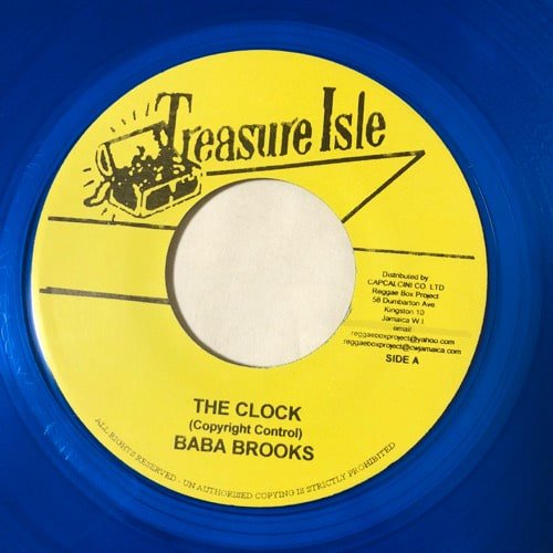 SILVERTONES / RAINDROPS - BABA BROOKS / THE CLOCK