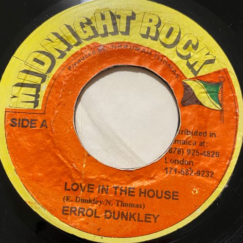 ERROL DUNKLEY / LOVE IN THE HOUSE