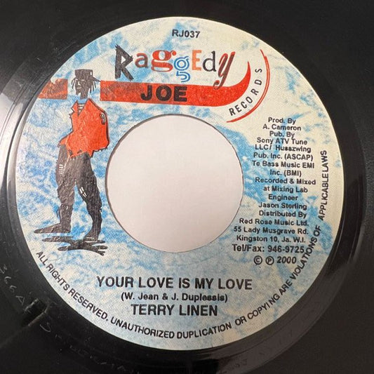 TERRY LINEN / YOUR LOVE IS MY LOVE