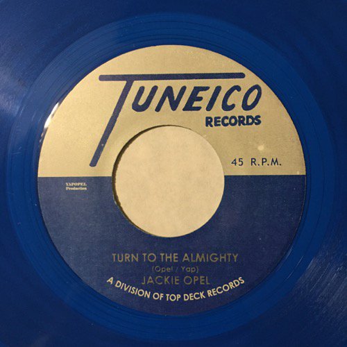 JACKIE OPEL / TURN TO THE ALMIGHTY - ROLAND ALPHONSO &amp; JOSHUA ROSEN / STEP DOWN