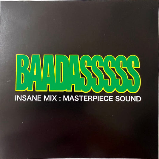 【CD】MASTERPIECE SOUND / BAADASSSSS