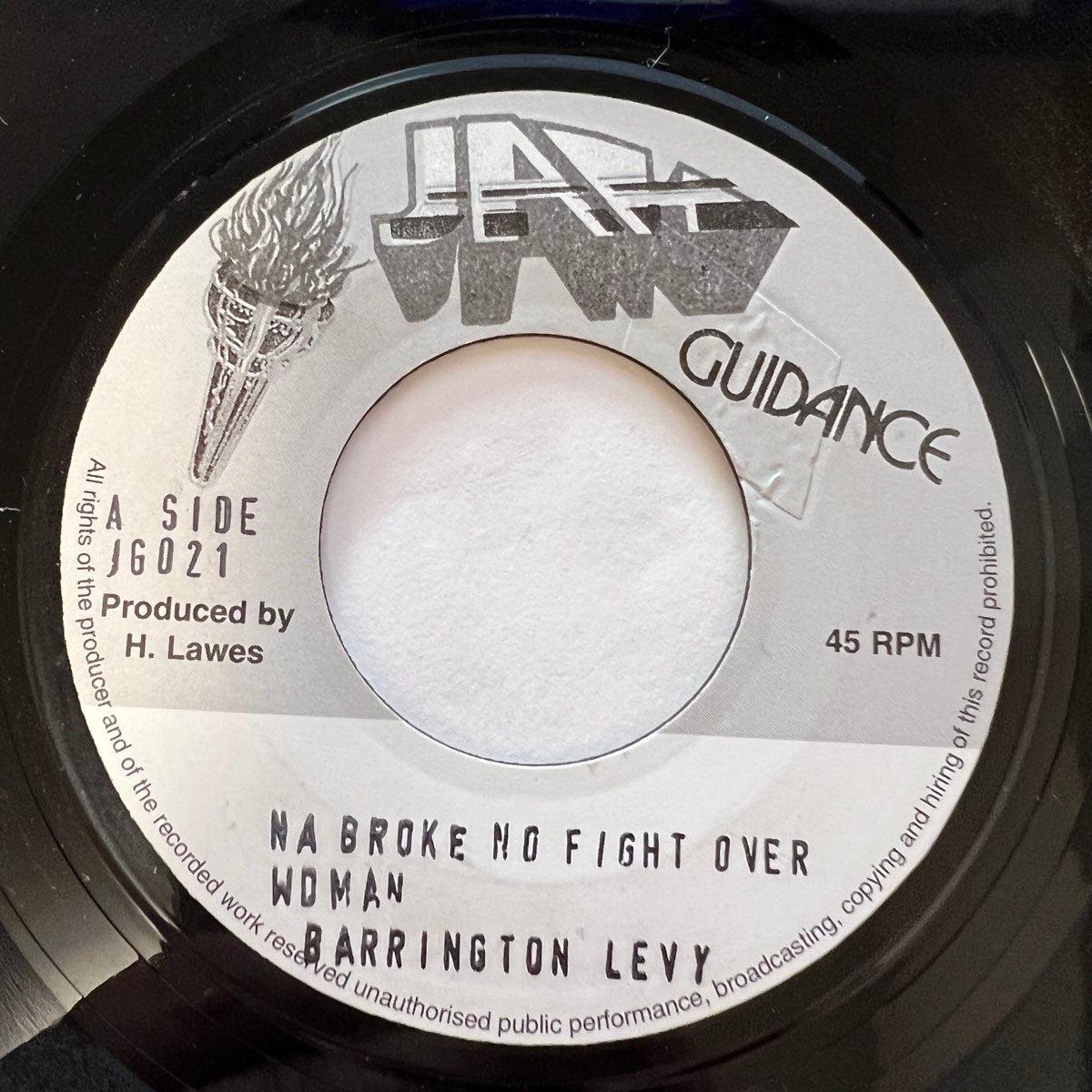 BARRINGTON LEVY / NA BROKE NO FIGHT OVER AGAIN