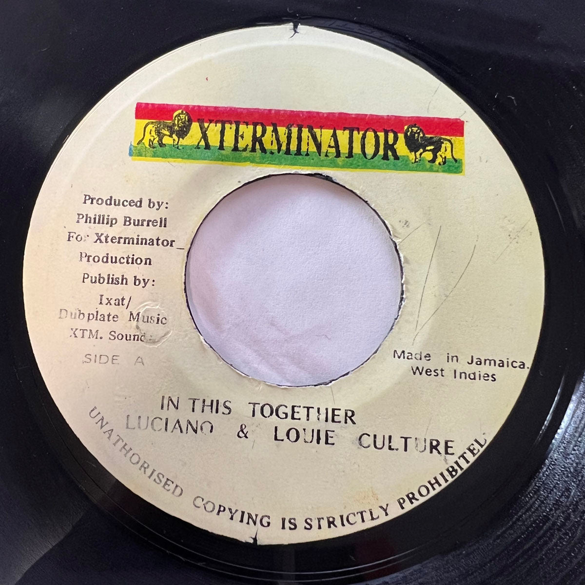 LUCIANO, LOUIE CULTURE / IN THIS TOGETHER