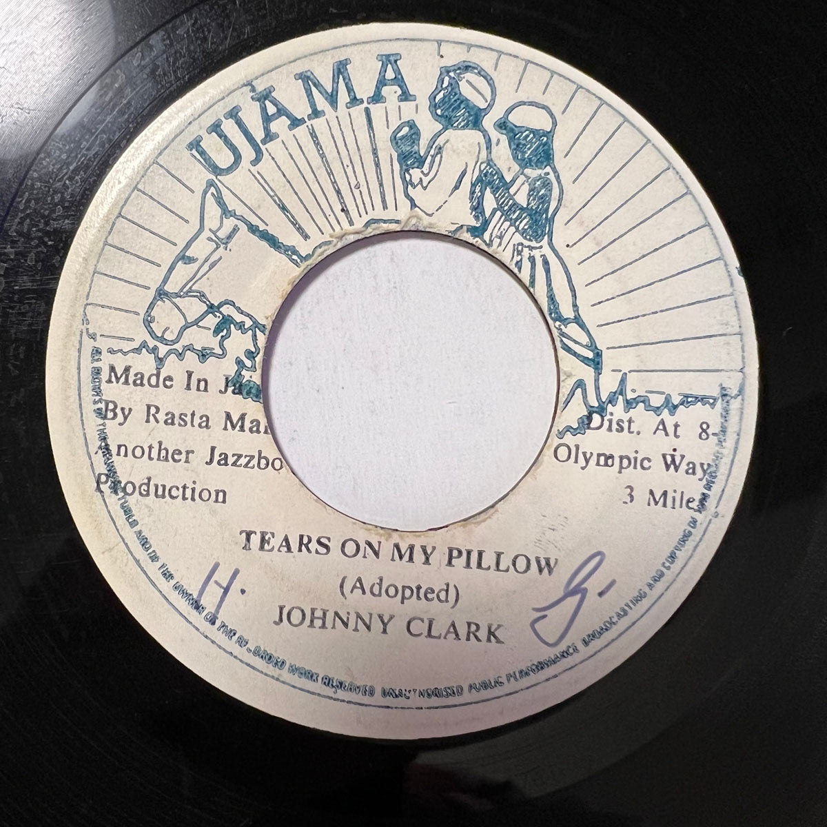 JOHNNY CLARKE / TEARS ON MY PILLOW