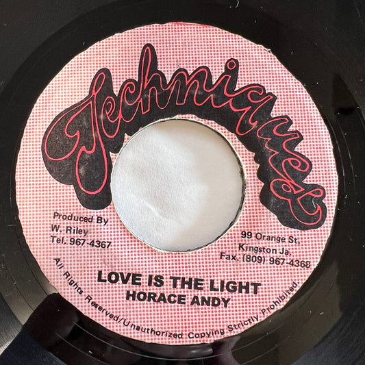 HORACE ANDY / LOVE IS THE LIGHT