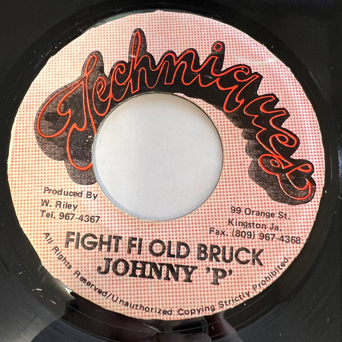 JOHNNY P / FIGHT FI OLD BRUCK