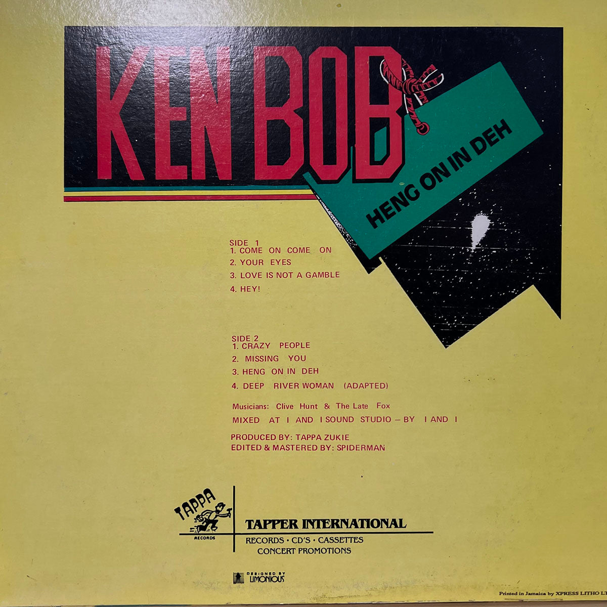 KEN BOB / HENG ON IN DEH