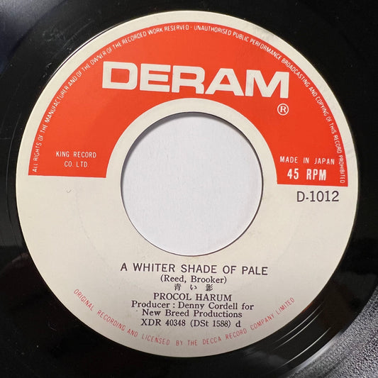 PROCOL HARUM / A WHITER SHADE OF PALE